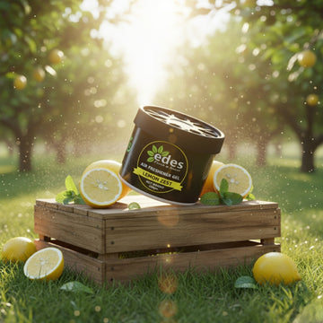 EDES Car Gel Air Freshener Lemon Zest