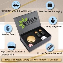EDES Alloy Metal Car Air Freshener