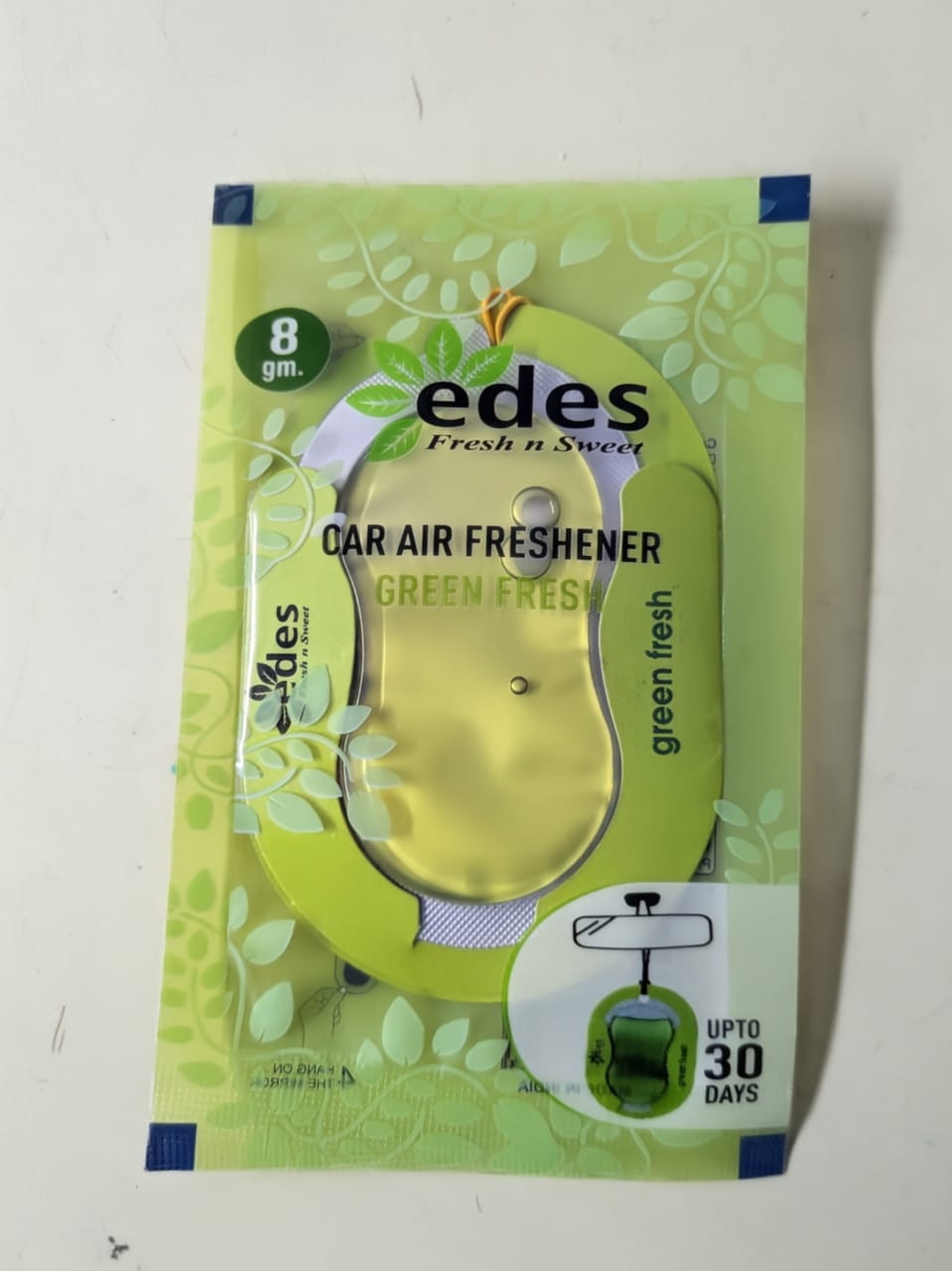 EDES Hanging Car Air Freshener ( MUSK /AQUA / GREEN FRESH/Rose Oud