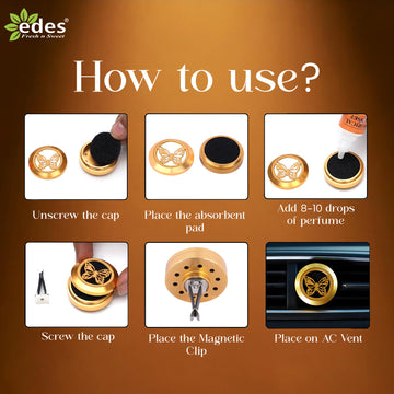 EDES Car Vent Air Freshener High quality