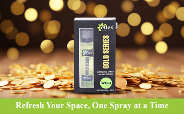 EDES - GOLD SERIES - CRYSTAL Car Air Freshener Spray (30Ml) Car Perfume and Fresheners