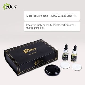 EDES Alloy Metal Car Air Freshener