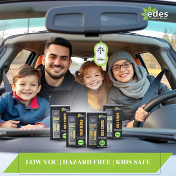 EDES - GOLD SERIES - Love Car Air Freshener Spray (30Ml) Car Perfume and Fresheners